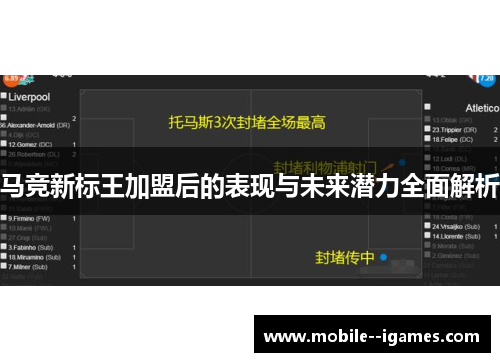 马竞新标王加盟后的表现与未来潜力全面解析